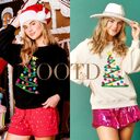 New Christmas Tree Women's Sweatshirt Hoodie Autumn Winter