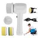 Electric Cleaning Brush 4 In 1 Spinning Scrubber