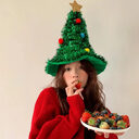 Christmas Tree Hat Party Dress Up Headdress