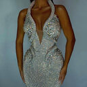 Sexy Sequined Banquet Dress Sheath Trailing Evening
