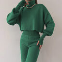 Autumn And Winter New European American Turtleneck Loose