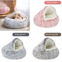 Semi-closed Cat Bed Four Seasons Universal Cover Shell