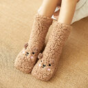 Cartoon Floor Winter Thick Polyester Fleece Fluffy Microfiber