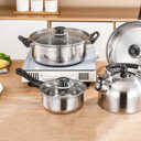 Stainless Steel Pot Set Milk Soup Frying Pan