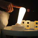 Toggle Light Indoor Bedroom Bedside Atmosphere Silicone USB