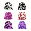 Letter Beanie Hat For Men And Women Hip
