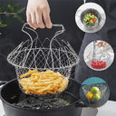Stainless Steel Deep-fried Large Noodle Kitchen French Fries