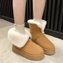 Winter Warm Snow Boots New Fashion Foldable Fleece