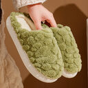 Soft Plush Slippers Women Men Cozy Fluffy Fleece