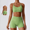 Seamless Beauty Back Yoga Clothes Running Quick-drying Tight