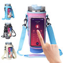 40oz Cup Cover Transparent Touch Screen Neoprene kitchen