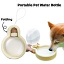 500ml Portable Cat Dog Water Bottle Sealed Travel