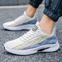 Color-blocked Mesh Sneakers Men Breathable Comfortable Casual Fashion