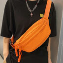 Men Women Sports Chest Bags All-matching Casual Simplicity