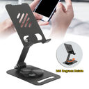 360 Degrees Rotate Metal Desk Mobile Phone Holder