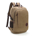 Wear-resistant Washed Canvas Men's And Women's Backpacks Street
