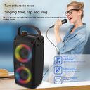 Portable Bluetooth Speaker Color Light