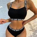 Sexy Lingerie Mesh Knitted Push Up Bras Two-piece
