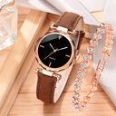 Watch Simple Belt Quartz Bracelet Suit
