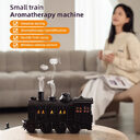 Train Shape Aromatherapy Diffuser Desktop Essential Oils Difusor