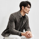 Sheepskin Light Luxury Suede Genuine Leather Clothes Men's