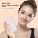 Portable Led Make-up Mirror Luminous Double-sided With Light