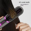 Wireless Straight Comb USB Charging Hairdressing Rolls