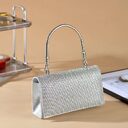 Shining 3A Full Diamond Handbag Women Luxury Party