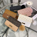 Women's Short Printing Color Contrast Korean Style Bag