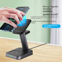 Mobile Phone Vertical Wireless Charger Watch Three-in-one