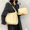 Large Shoulder Bag Women's Leisure Combination Tote