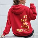 Women's Multi-color Letters Printed All-matching Casual Long Sleeve