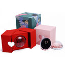 Creative Eternal Rose Box Soap Flower Jewelry Ring