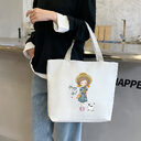 Women's Canvas Bag New Shoulder Handbag Student Tote