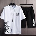Printed Fashion Trendy Slim Fit Plus Size Sports