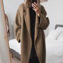 Women's Multi-color Multi-size Woolen Trench Coat