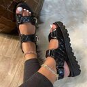 Women's Sandals European And American Plus Size Classic