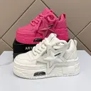 Lightweight Fashion All-match Casual White Shoes For Women