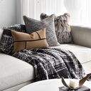 Bed Blanket Towel Sofa Cover Model Room Tailstock