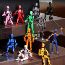 Multi-Jointed Movable Shapeshift Robot 2.0 3D Printed Mannequin