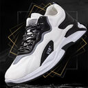 Fashion Black White Sneakers Casual Outdoor Lightweight Breathable