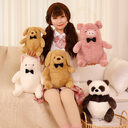 Cartoon Cute Pet Animal Cat Panda Doll Plush