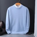 Round Neck Sweater Loose Oversized Knit