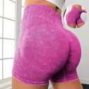 High-waisted Hip-lifting Fitness Pants Solid Color Quick-drying Tight