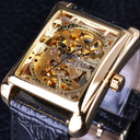 Winner men's fashion casual Swiss hollow manual mechanical