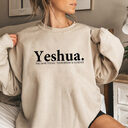 Vintage Yeshua Christian Sweatshirt Apparel Faith