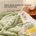 Pet Blanket Ins Style Solid Color Cat Supplies