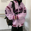 Vintage Harajuku Jacket Hip Hop Loose Women