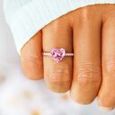 S925 Loving Heart In Sterling Silver Ring Female