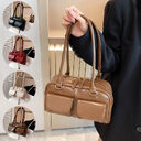 Multi-pocket Design Shoulder Bag Fashion Versatile Square Handbags